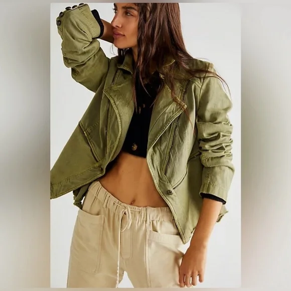 1. NWOT Free People Malika Jacket - Picture 5 of 5